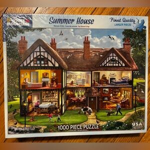 White Mountain Summer House Puzzle - 1000 Pieces